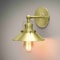 Gatco Modern Farmhouse Metal Single Sconce, Brushed Brass 1713 - alternate 2