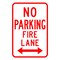 Sign Solutions Usa Parking Sign, 12 in W, Aluminum Sign, White DCS10DWT1218CUS00212 - alternate 1