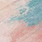 Homeroots 8' Pink Gold And Teal Blue Round Abstract Washable Indoor Outdoor Area Rug 611278 - alternate 7