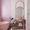 Apollo Tile Orchid Pink 11.2 in x 11.2 in Glass Glossy, Matte Floor and Wall Mosaic Tile 4.36 sqft/case, 5PK APLGEM883A - alternate 10