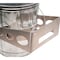 Mytee Products 4Gallon Aluminum Trash Can w/ lids Brackets Mount for Truck - Vertical Mounting TRC-M-4GAL - alternate 7