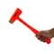 Neiko Dead Blow Hammer With Brass Cap, 1.5 Pounds, Neon Orange Deadblow Hammers, Mallet 02871A - alternate 3