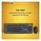 Viewsonic CU1251 Wired Keyboard and Mouse Combo, Classic Design, Office or Home, ENGLISH CU1251/ENG - alternate 3