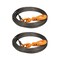 Mytee Products Wire Rope Steel Winch Cable 3/8in x 50ft Self-Locking Swivel Hook Towing Flatbed, 2PK WW38-50x2 - alternate 7