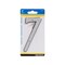 Hillman House Address Number 7, Nail-On, Reflective Plastic, 4 In. 841610 - alternate 2