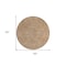 Homeroots 8' Terra Cotta And Copper Round Southwestern Washable Indoor Outdoor Area Rug 587100 - alternate 6