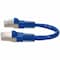 Add-On 6IN RJ-45 MALE TO RJ-45 MALE CAT7 STRAIGHT BLUE S/FTP COPPER PVC PATCH ADD-0-5FCAT7-BE - alternate 5