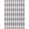 Homeroots 9' X 12' Purple And Lilac Geometric Washable Indoor Outdoor Area Rug 577101 - alternate 6