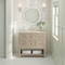 James Martin Vanities Breckenridge 36" Single Vanity, Whitewashed Oak, w/ 3 CM Tajnar Eclos Top 330-V36-WWO-3TJR - alternate 5