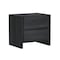Manhattan Comfort Linda 24in Nightstand in Charcoal Gray (2-Drawer) NS015-GY - alternate 6