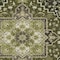 Homeroots 5' X 8' Olive Green Ivory And Brown Oriental Washable Indoor Outdoor Area Rug 600175 - alternate 7