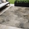 Homeroots 5' X 8' Taupe Beige And Brown Abstract Washable Indoor Outdoor Area Rug 577632 - alternate 1