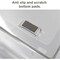 Acrimet Facility 2 Tier Letter Tray Front Load Letter Size Desktop File Organizer Plastic Crystal 263.3 - alternate 3