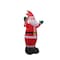 A Holiday Co Santa with Candy Cane 20 ft. Inflatable CH24112-600 - alternate 4