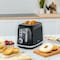 Oster Retro 2 Slice Toaster with Extra Wide Slots in Black 2155952 - alternate 2