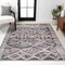Jonathan Y Tayri Modern Tribal Geometric Brown/Ivory 3 ft. x 5 ft. Area Rug MOH501A-3 - alternate 1