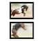 Homeroots Set Of Two A Wild Kookie 3 Black Framed Print Wall Art, 2PK 407236 - alternate 1