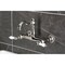 Kingston Brass Two-Handle Wall Mount Bridge Kitchen Faucet, Polished Nickel KS3256PL - alternate 5