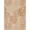 Homeroots 5' X 7' Coral And Beige Nautical Indoor Outdoor Area Rug 552501 - alternate 1