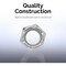 Neiko Hex Nut Assortment Set, 150 Piece Nylon Locking Nuts, A3 Steel Hex Assorted Hardware Kit #10 & SAE 50432A - alternate 2