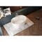 Kingston Brass 51" Acrylic Oval Double Ended Freestanding Tub with Drain, Glossy White VT7DE513423 - alternate 5