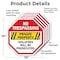 Signmission No Trespassing Private Property Vio, 10 inch X 10 inch, Aluminum Metal Signs, 5PK OC-A-5Pack-10-99 - alternate 4