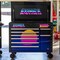 Sunex Synth Retro Designed Juic’d BOX 50 in 7 Drawer Powered Cart - Black 8065PCBKSYNTH - alternate 8