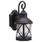 Boston Harbor Boston Harbor LT-H01 Porch Light Fixture, CFL Lamp, A19 Bulb, Black LT-H01 - alternate 1