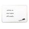 Flipside Two-Sided Aluminum Framed, Magnetic Dry Erase Board w/Pen, 9" x 12" 18732 - alternate 2