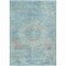 Homeroots 3' X 5' Sky Blue And Blush Medallion Washable Indoor Outdoor Area Rug 615740 - alternate 8
