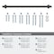 Amerock Davenport 18 inch 457mm Center-to-Center Oil-Rubbed Bronze Appliance Pull BP36699ORB - alternate 2