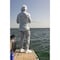 Fishhooz DryRun Ankle Height Rubber Fishing Boots, Waterproof, Ghost / White, Men, Size 9 DRA-MA-GST-009 - alternate 3