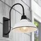 Jonathan Y Stanley 12.25" 1-Light Farmhouse Industrial Iron LED Gooseneck Arm Outdoor Sconce, White JYL7614A - alternate 6