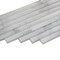 Apollo Tile Gray 0.6 in x 12 in Glass Glossy Pencil Liner Tile Trim 0.5 sqft/case, 10PK APLGP8809A - alternate 5