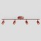 Vidalite Shura Burnt Sienna 4-Light Track Light with Rotatable Heads, Integrated LED, 3000k, 2240 Lumen CE1059865 - alternate 3