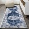 Jonathan Y Rosalia Cottage Medallion Navy/Ivory 2 ft. x 10 ft. Runner Rug MDP403D-210 - alternate 1