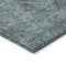 Homeroots 8' X 10' Turquoise Oriental Washable Non Skid Indoor Outdoor Area Rug 563850 - alternate 5