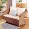 Bali & Pari Detta Natural Rattan Loveseat 263-14484-ZORO - alternate 5