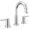 Delta Nicoli Two Handle Widespread Pull-Down Bathroom Faucet, 6.81 in, Chrome 35749LF-PD - alternate 1