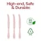 Smarty Had A Party Pink Baroque Disposable Plastic Dinner Knives, 480PK 8320-PNK-CASE - alternate 5