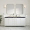 James Martin Vanities Chicago 72 in. Double Vanity, Glossy White, w/ 3 CM Charcoal Soapstone Silestone Top 503-V72-GW-3CSP - alternate 3
