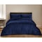 Homeroots Navy Blue King Polyester 180 Thread Count Washable Down Comforter Set 528946 - alternate 5