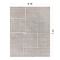 World Rug Gallery Distressed Bohemian Stripes Washable Non Slip Area Rug 8 ft x 10 ft Beige WR76BEIGE8X10 - alternate 6