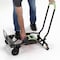 Cosco Hand Truck and Cart, 16"Wx3-9/10"Dx31-1/2"H, Gray/Green CSC12222PBG1E - alternate 8