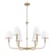 Z-Lite Tova Rubbed Brass 6 Light Chandelier 3049-32RB - alternate 7