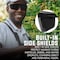 Bison Life Boxer Black Temples, Safety Glasses, Anti-Fog & Anti-Scratch, Black Lens ZH-BXSG-BKLBKT-MS16 - alternate 6