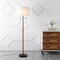 Jonathan Y Maude 61" Rustic Farmhouse Iron Candlestick Pull Chains LED Floor Lamp, Brown Wood Finish/Black JYL1141A - alternate 4