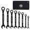 Klein Tools Ratcheting Wrench ST, 90-Tooth, Metric, 8PC 69408MG - alternate 1