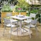 Lagoon Naples Stackable Armchair, 2PK 7220G8-ASLGS - alternate 6