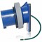 Leviton Pin & Sleeve Inlet, 20 A, 120/208V AC, Three Phase, 4 Pole, Screw Terminals Wire Connection Type 520B9WLEV - alternate 1